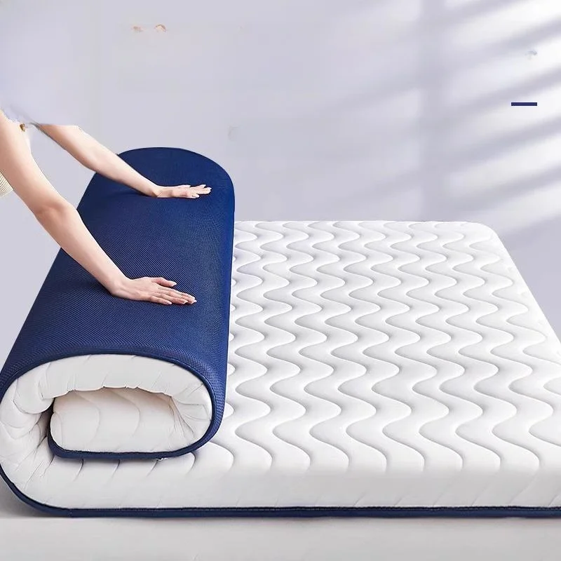 soft-mattress-home-use-tatami-mat-student-dormitory-single-room-rent-special-pad-quilt-silk-cover-polyester-fiber-filling