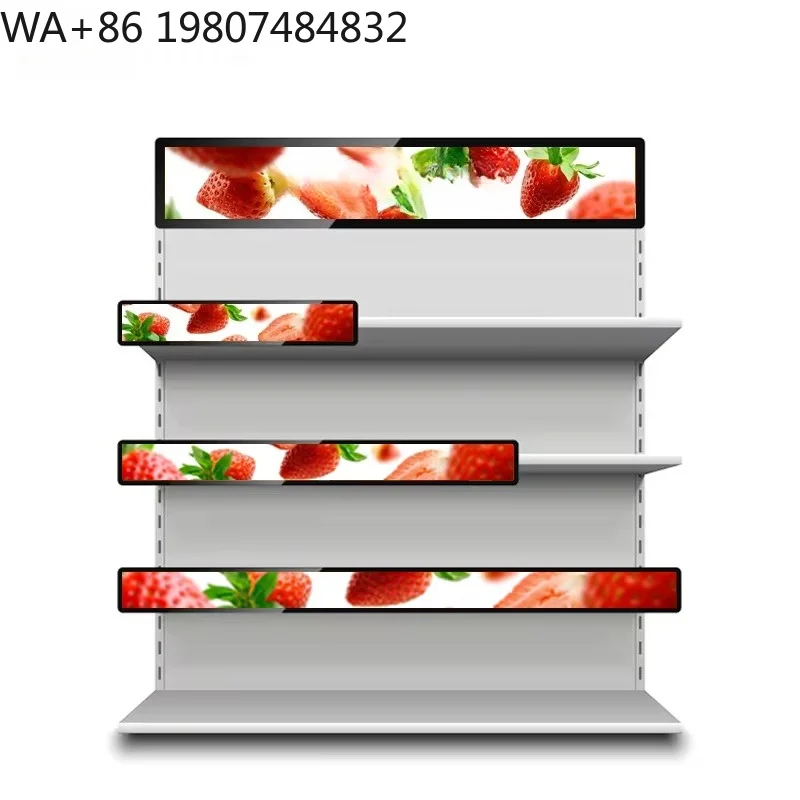 Custom Size Ultra Wide Ultra Thin Digital Signage, Shelf Screen Strip Stretched Bar LCD  Aliexpress