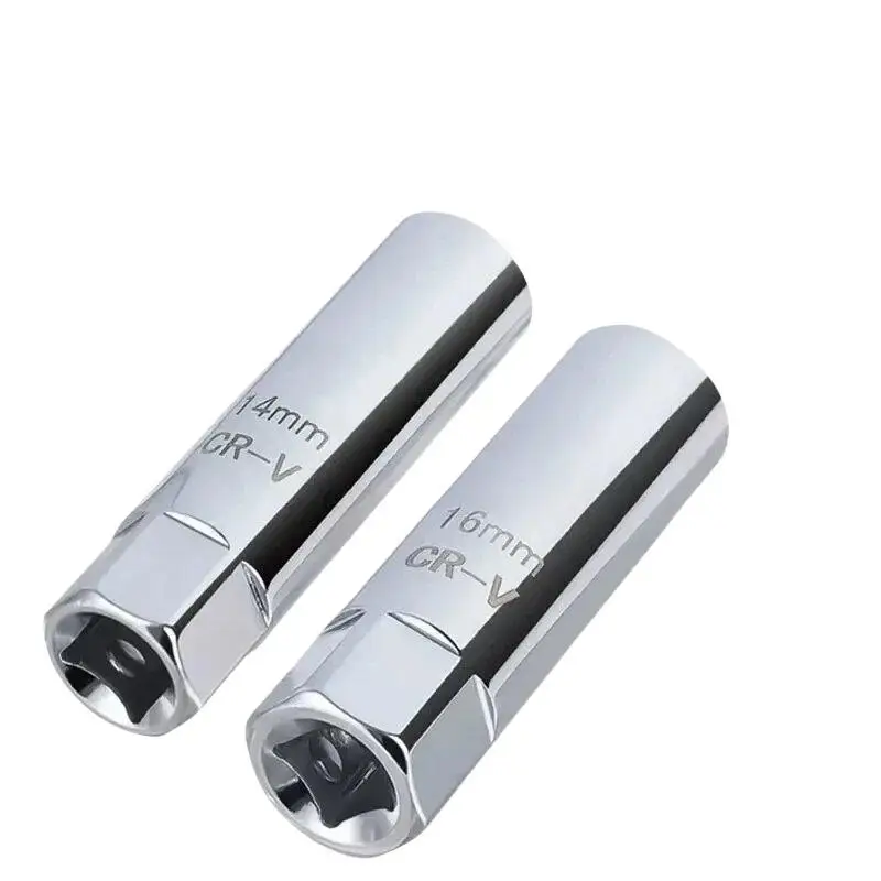 

Car Spark Plug Socket Wrench Adapter 14 16mm Install Replace Repair Kit Torque Magnetic Remove Removal Gap Tool