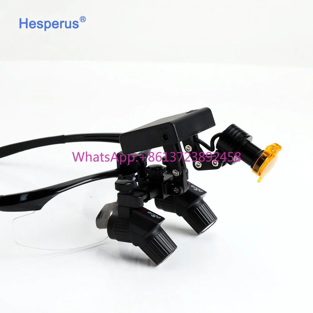 

NEW 48° Loupes 4X 450mm Dentals Surgerys Binocular Magnifying Glasses With 5W LED Headlight