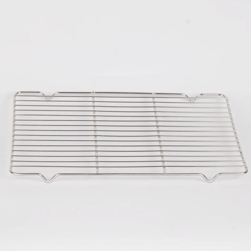 Stainless Steel Barbecue Mesh Oven Pastry Heat Dissipation Mesh Rectangular Barbecue Mesh