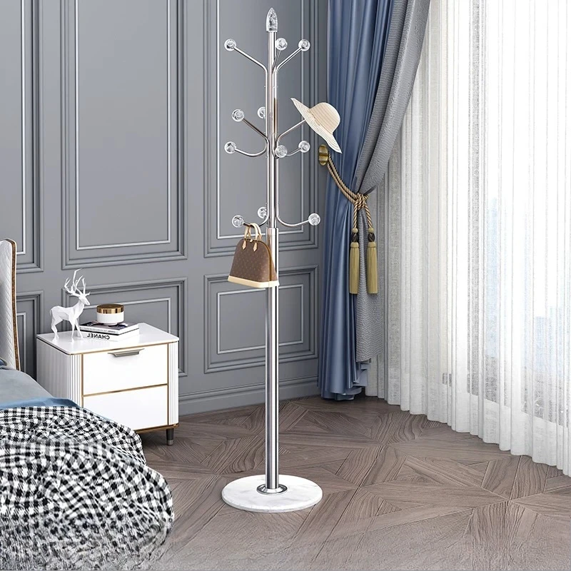 Unique Display Clothes Rack Standing Sturdy White Italian Designer Clothing Racks Nordic Modern Porte Manteaux Room Furniture