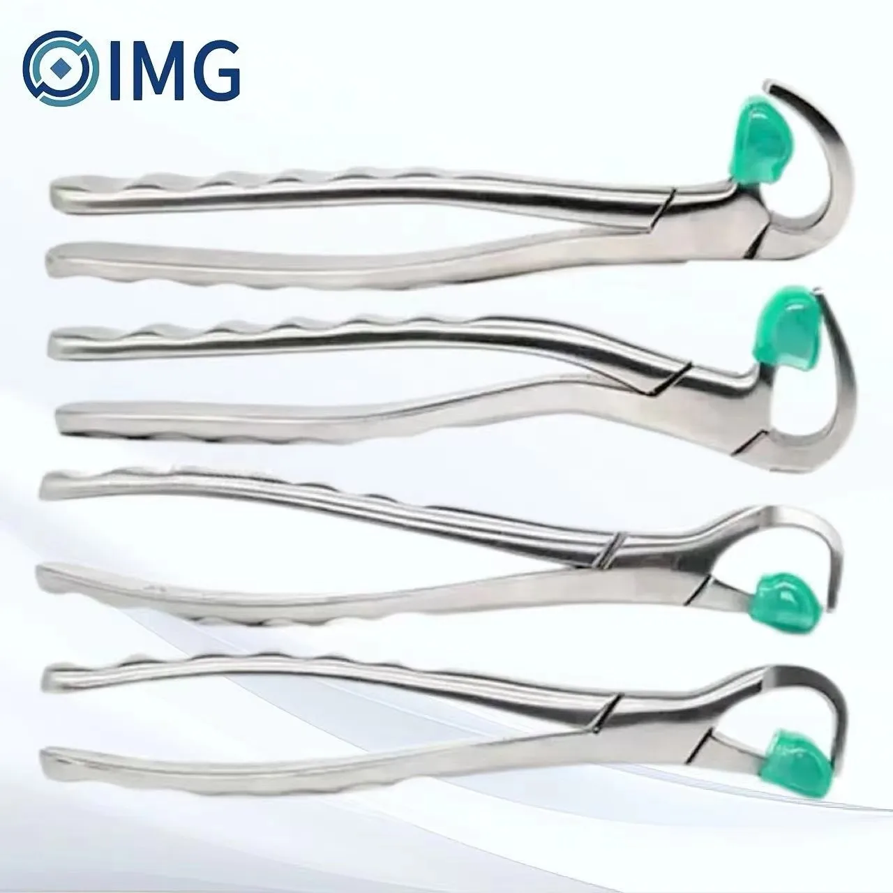 

4pc/set Dental Teeth Extraction Forceps Set Germany stainless steel Adult Extracting Plier Dental Elevator Dentist Surgical Tool