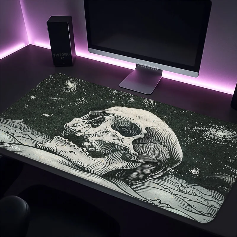 Mouse Pad Gaming Gothic Skull XL Home New Computer Large Mousepad XXL Mouse Mat Soft Carpet Office Laptop Desktop Mouse Pad