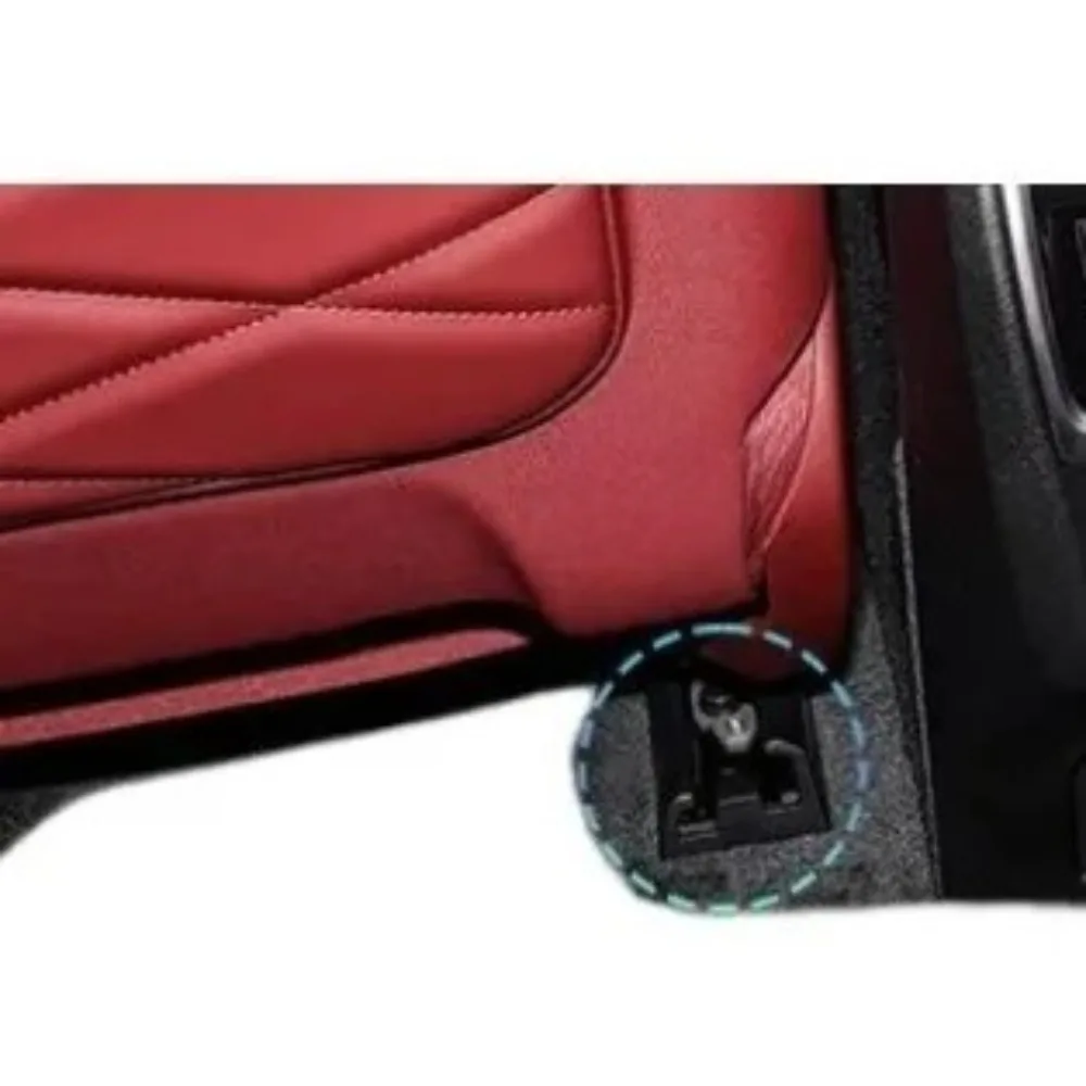 Car Seat Rail Dust Cover Track Trim Decor Panel Front Rear Left Right for BMW X5 X6 X7 G05 G06 G07 G18 2018-2025 Brand New