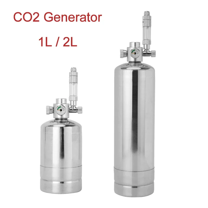 

Aquarium DIY CO2 Generator System Kit Fish Tank CO2 Cylinder Generator System Carbon Dioxide Reactor Kit For Plant Fish