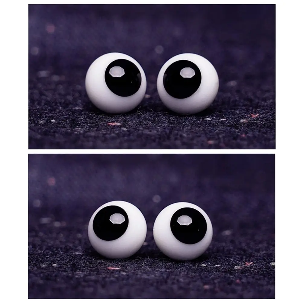 6mm/8mm/10mm/12mm/14mm For BJD Doll DIY Doll Making Crafts Safety Animal Toy Glass Eyes Eyeball