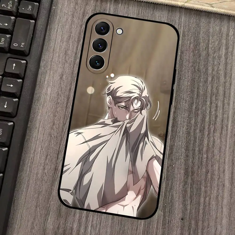 حافظة هاتف Omerta BL Manhwa لهاتف سامسونج S24/S25/S22 S30/A51 52/Lite/Ultra/5G/Plus/FE - حماية رفيعة ضد الصدمات باللون الأسود #5