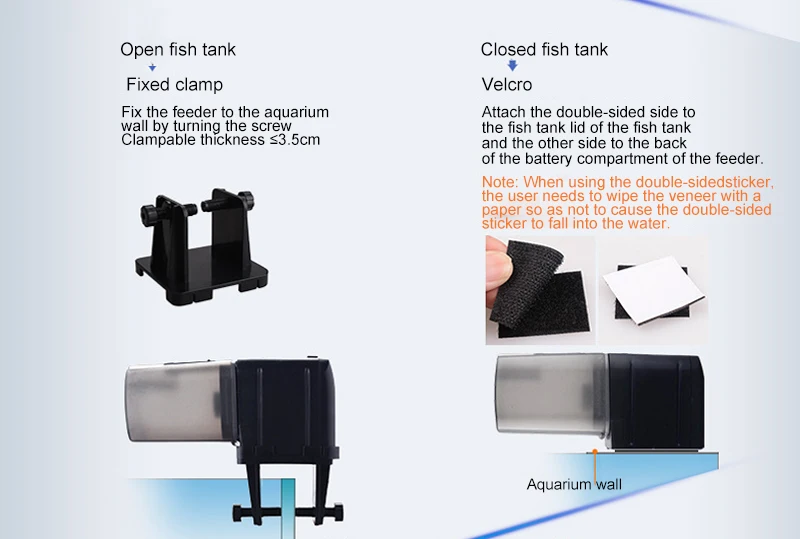 Automatic Aquarium Fish Tank Food Feeder Timing/Wifi Wireless Intelligent Mobile APP Voice Control Remote food dispenser