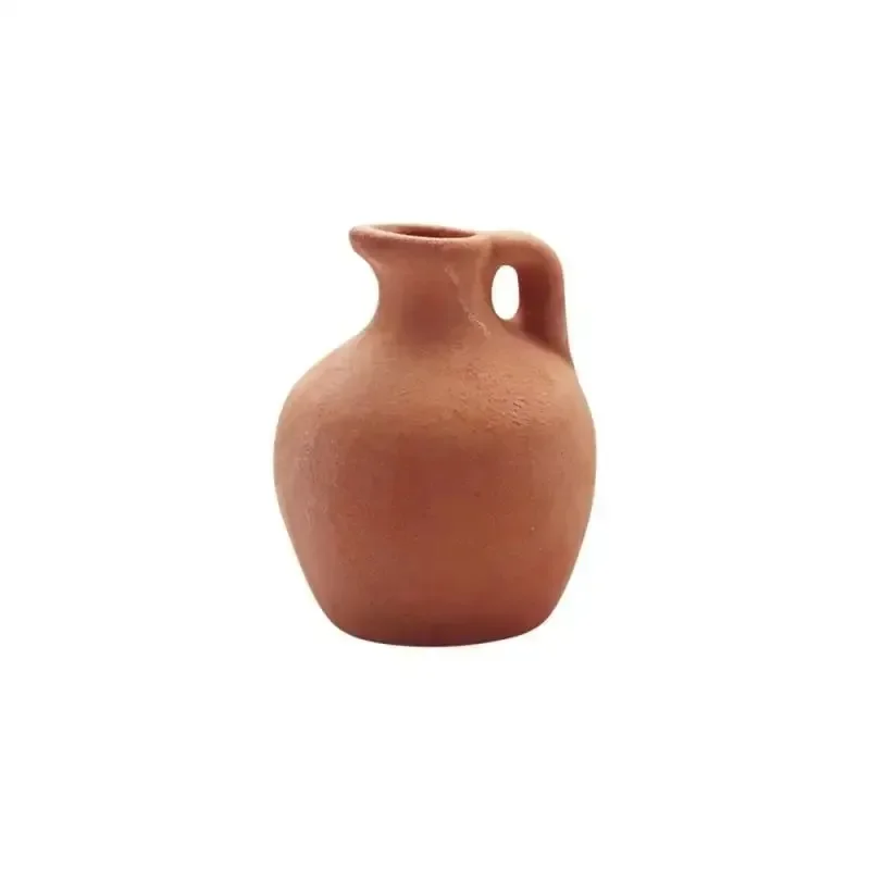 1pc Puppenhaus Miniatur Essen und Spielen Szene Modell Puppenhaus Zubehör Mini Keramik Vase