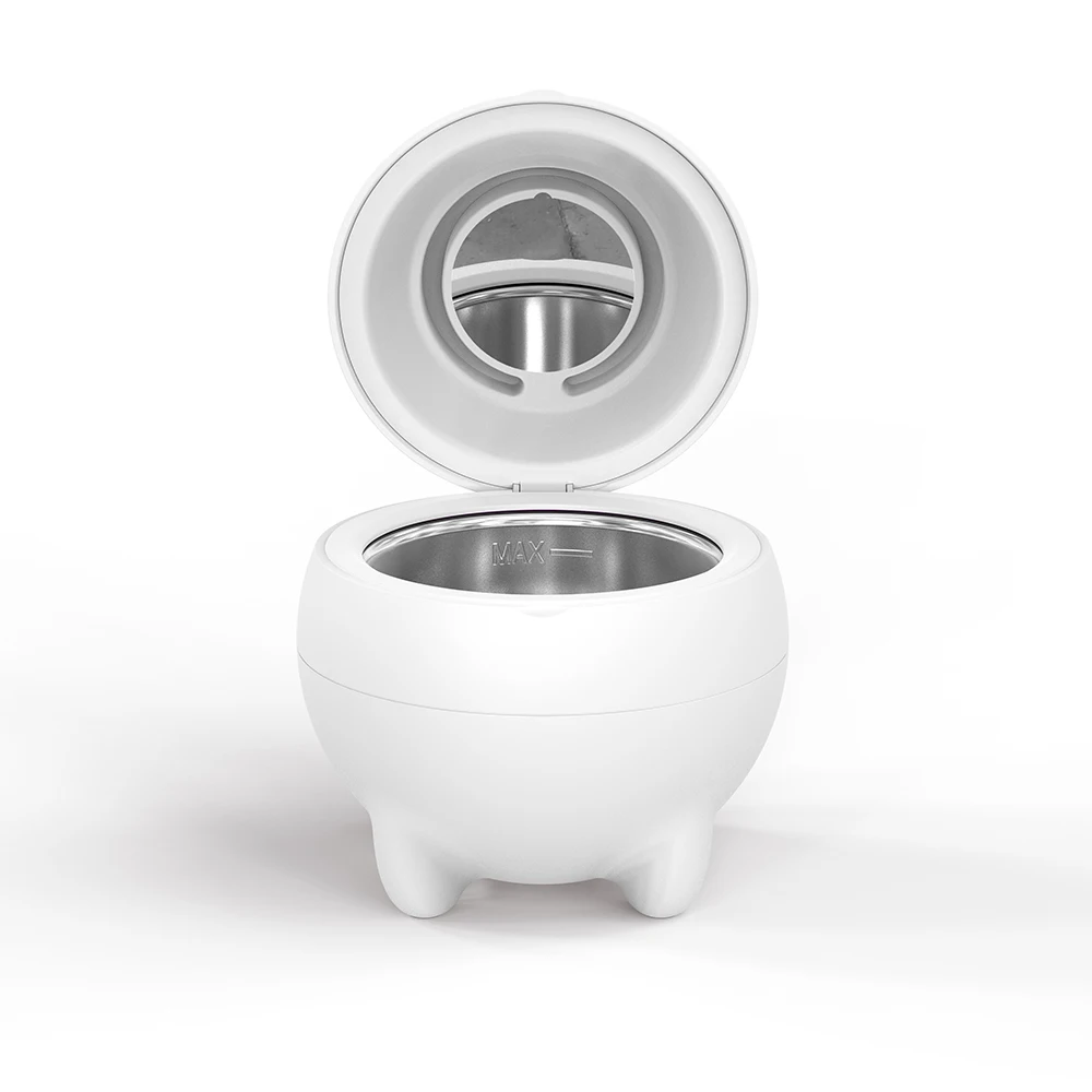 Granbo Sonic New Design 48KHz 24W Mini Ultrasonic Retainer Cleaner for Jewelry Mouth Guard Denture Personal Care Cleaner