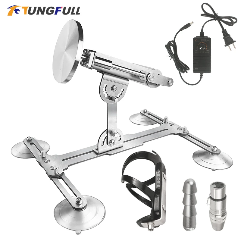 New Telescopic Linear Actuator Kit with Stainless Steel Stand Bracket  Big Thrust Reciprocating Motion Actuator & Sunction Cup