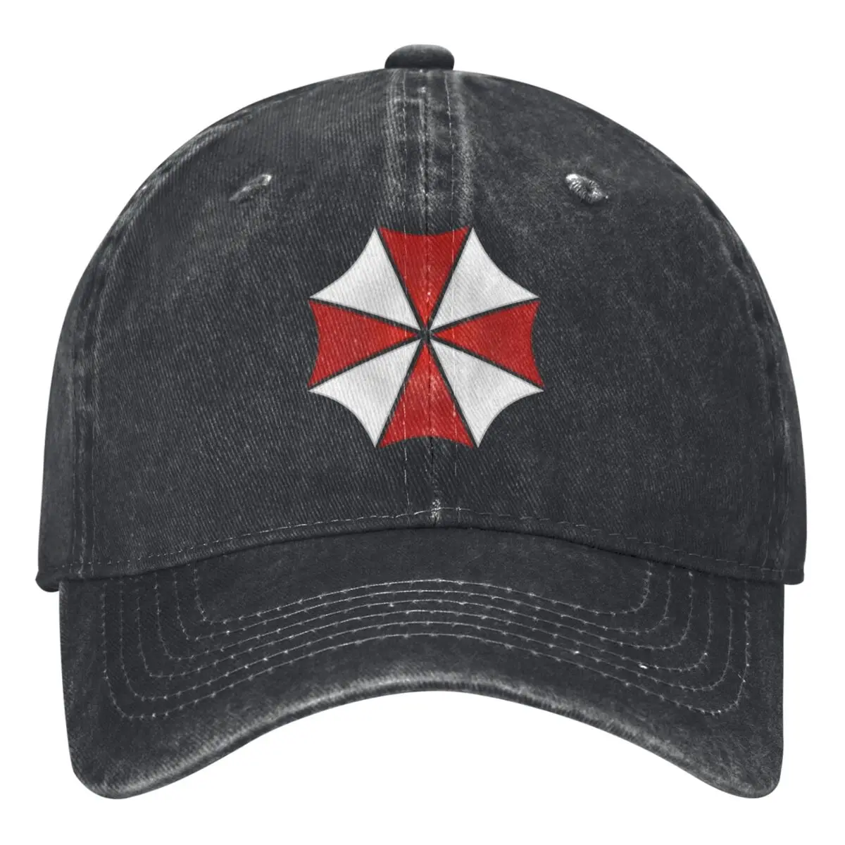 Umbrella Corporation Denim Baseball Cap Residents Evils Game Tennis Skate Trucker Hat Summer Couple Women Sun-Proof Snapback Cap