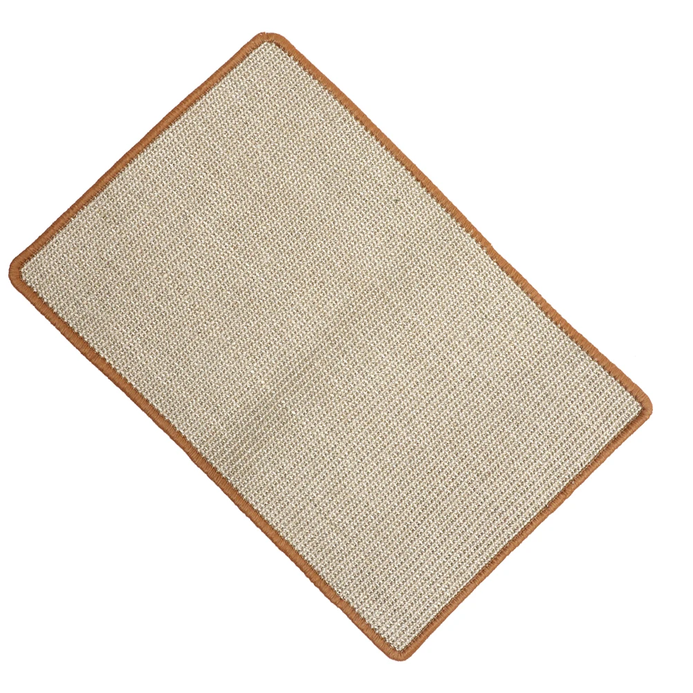 

Cat Scratcher Mat for Indoor Cats Durable Sisal Scratching Pad Floor Rug Lightweight Decorative Pet Toy Kitten Claw Scratcher