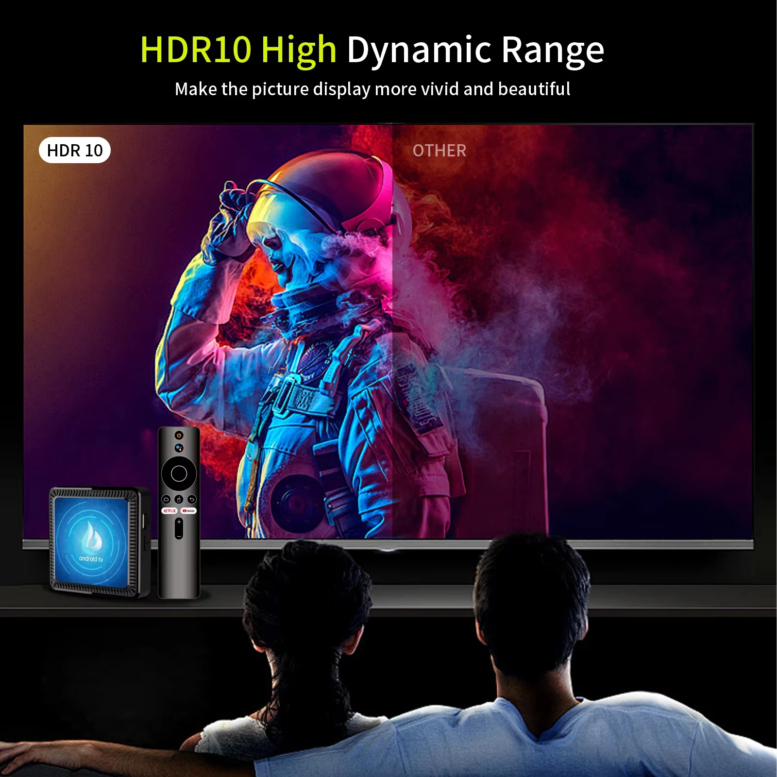 Android14 Smart TV Box Q17 Allwinner H313 8K مشغل الوسائط 128GB Google Voice Assistant Storage Dual WiFi Bluetooth 5.4 TV Box