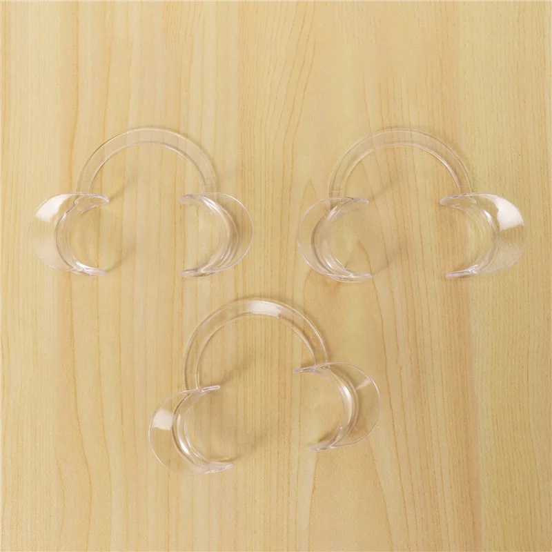 ABKR-3Pcs Autoclavable  Teeth Whitening Lip & Cheek Retractor Dentist Mouth Opener Repeat Use