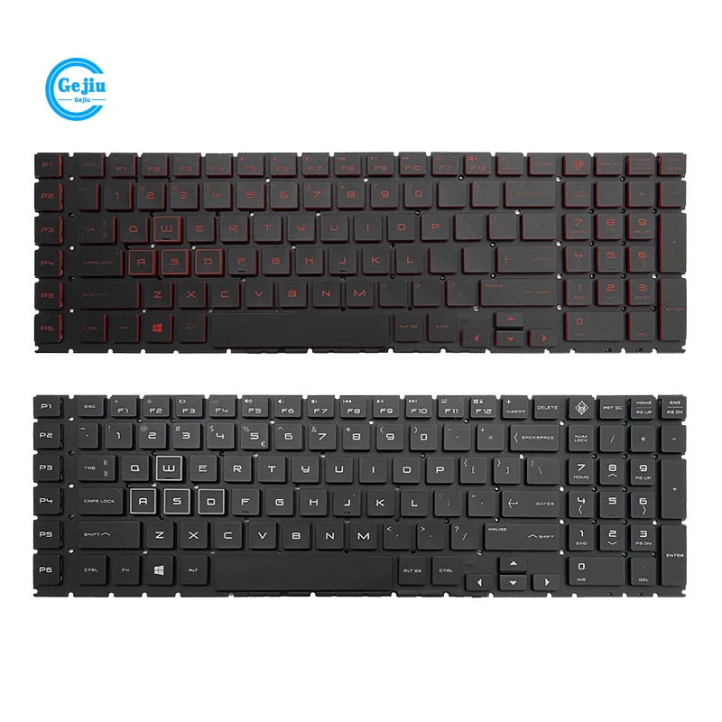 New Original Laptop Keyboard For HP OMEN 5 PLUS 6 Plus OMEN 17-CB TPN-C144