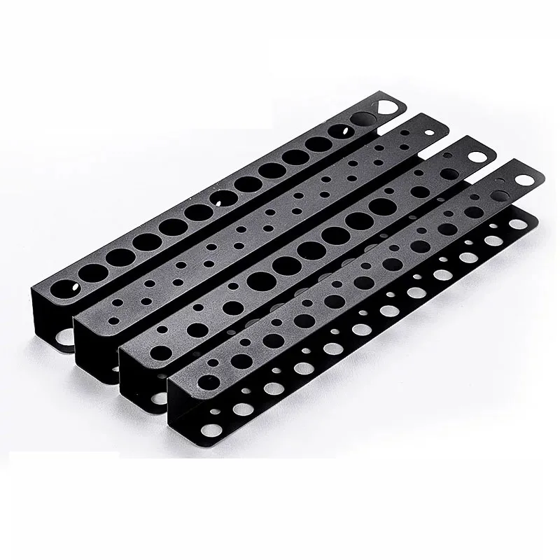 Wall Mounted Tool Storage Rack Hardware Store Pliers Screwdriver Floating Iron Rack Organizational Solution for Home Tools