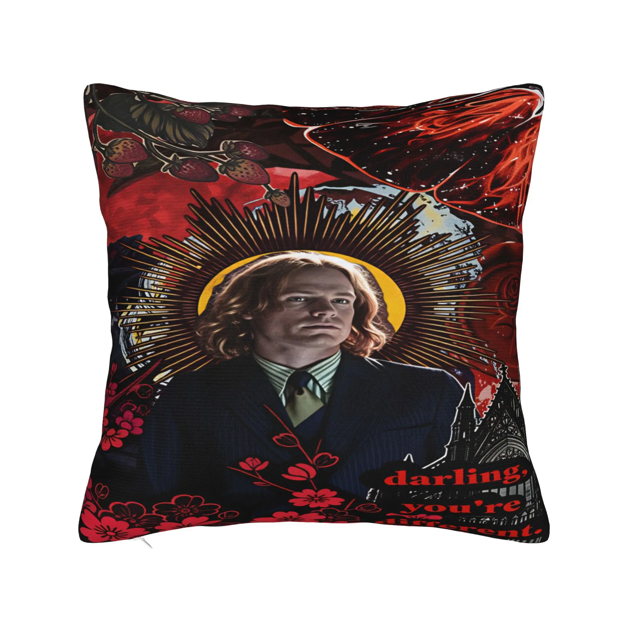 Interview With The Vampire IWTV Pillow Cover  Graphic Cushion Cover Vintage Pillow Case For Living Room Sofa