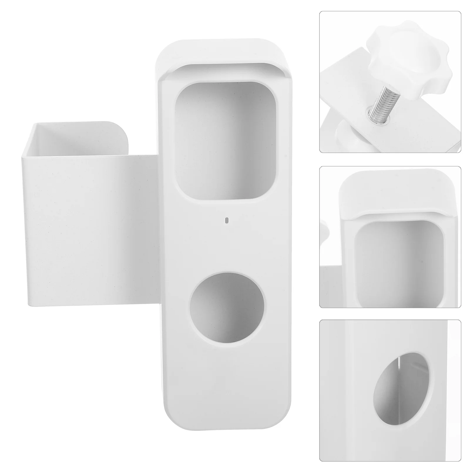 Anti-diefstal deurbelhouder, zonder boren, regenbestendig ontwerp voor buitengebruik, weerbestendige deurbelbeugel voor huisbeveiliging, eenvoudige installatie