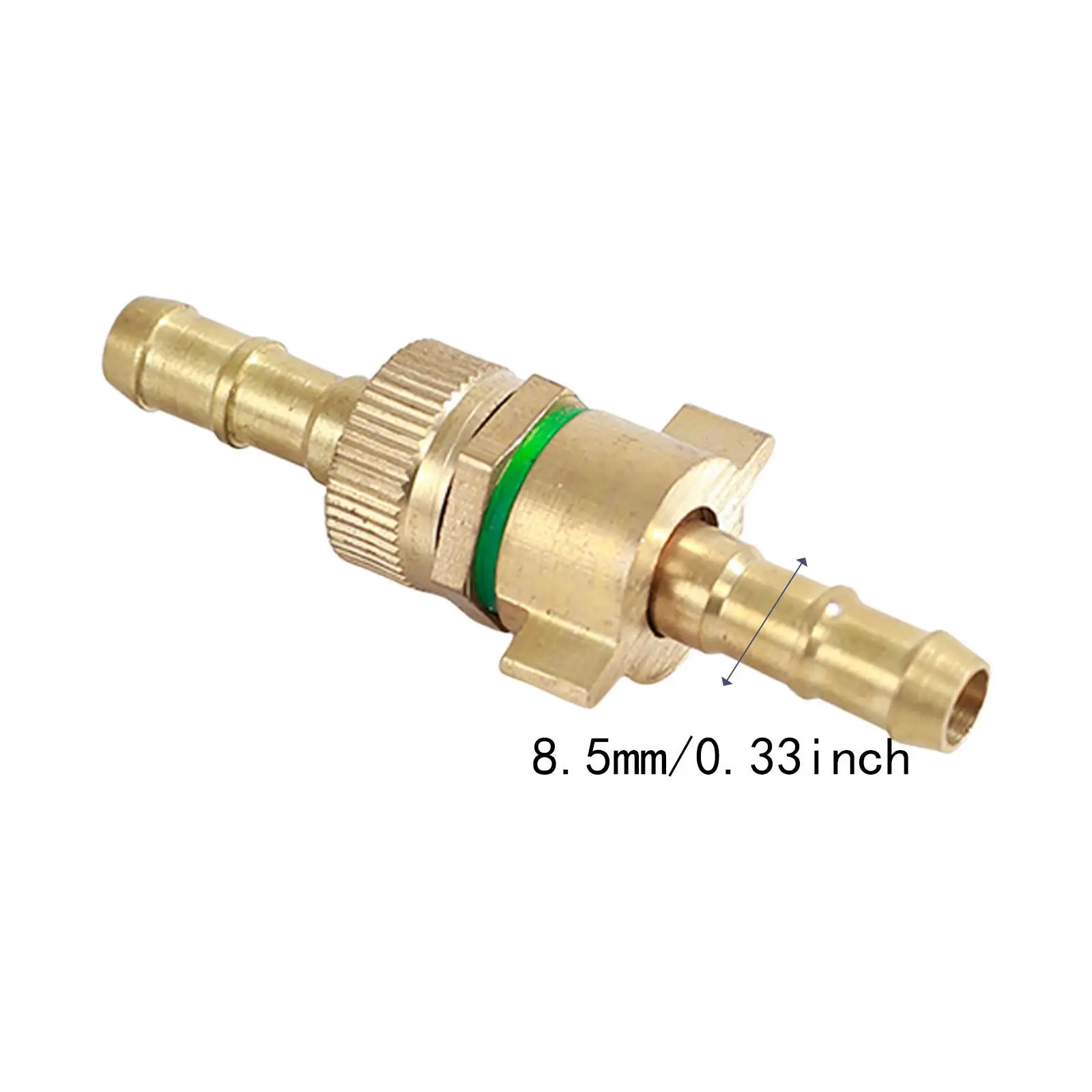 6Pcs Hose Barb Fittings Hose Repair Kit Air Hose Connectors for Gas Water