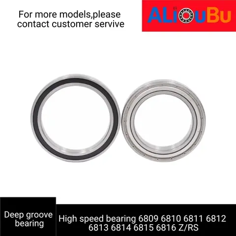 High speed bearing, 6809 6810 6811 6812 6813 6814 6815 6816 Z/RS
