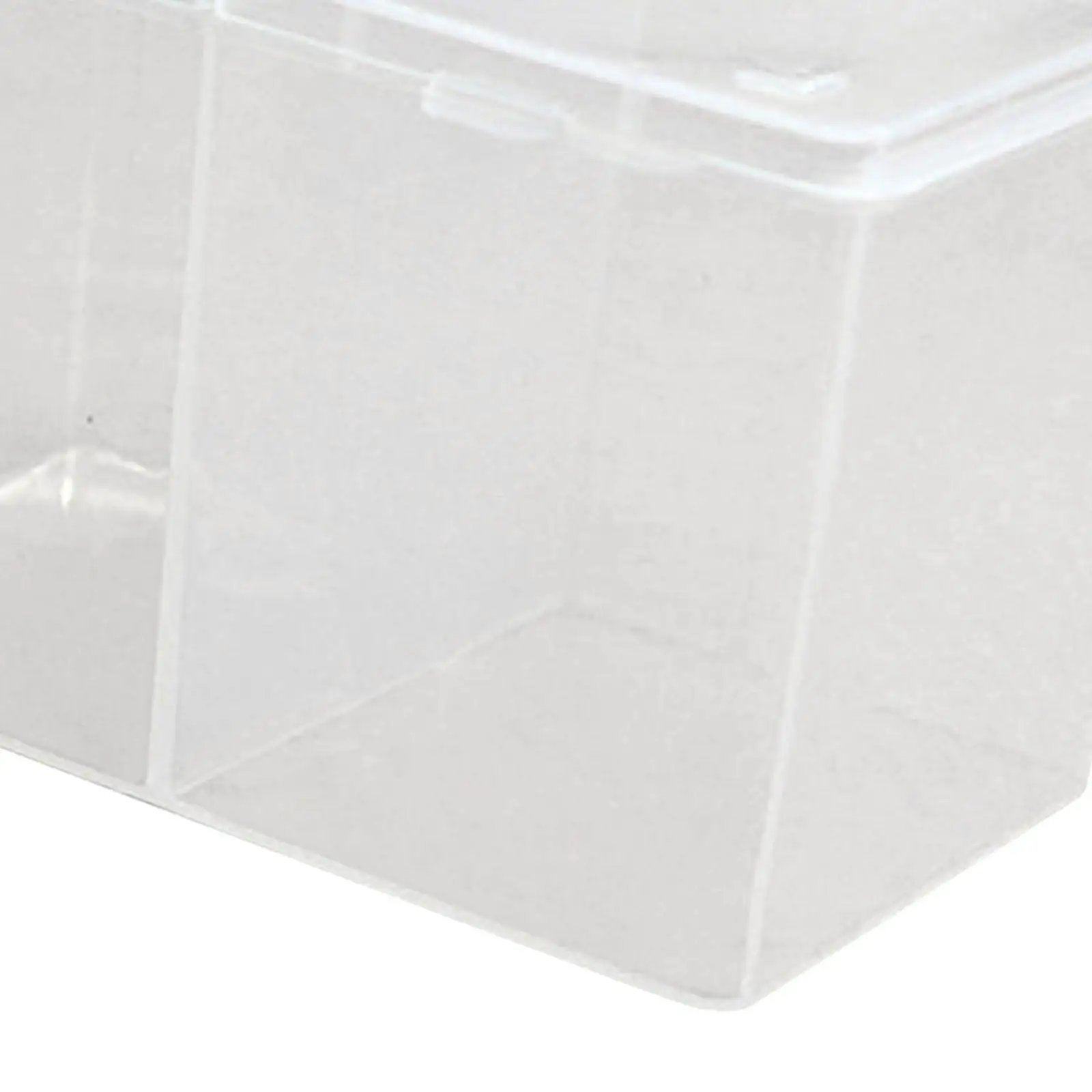 Makeup Cotton Organizer Holder Cosmetic Pads Container Storage Canister, Double Compartments for Countertop Bathroom Shelves