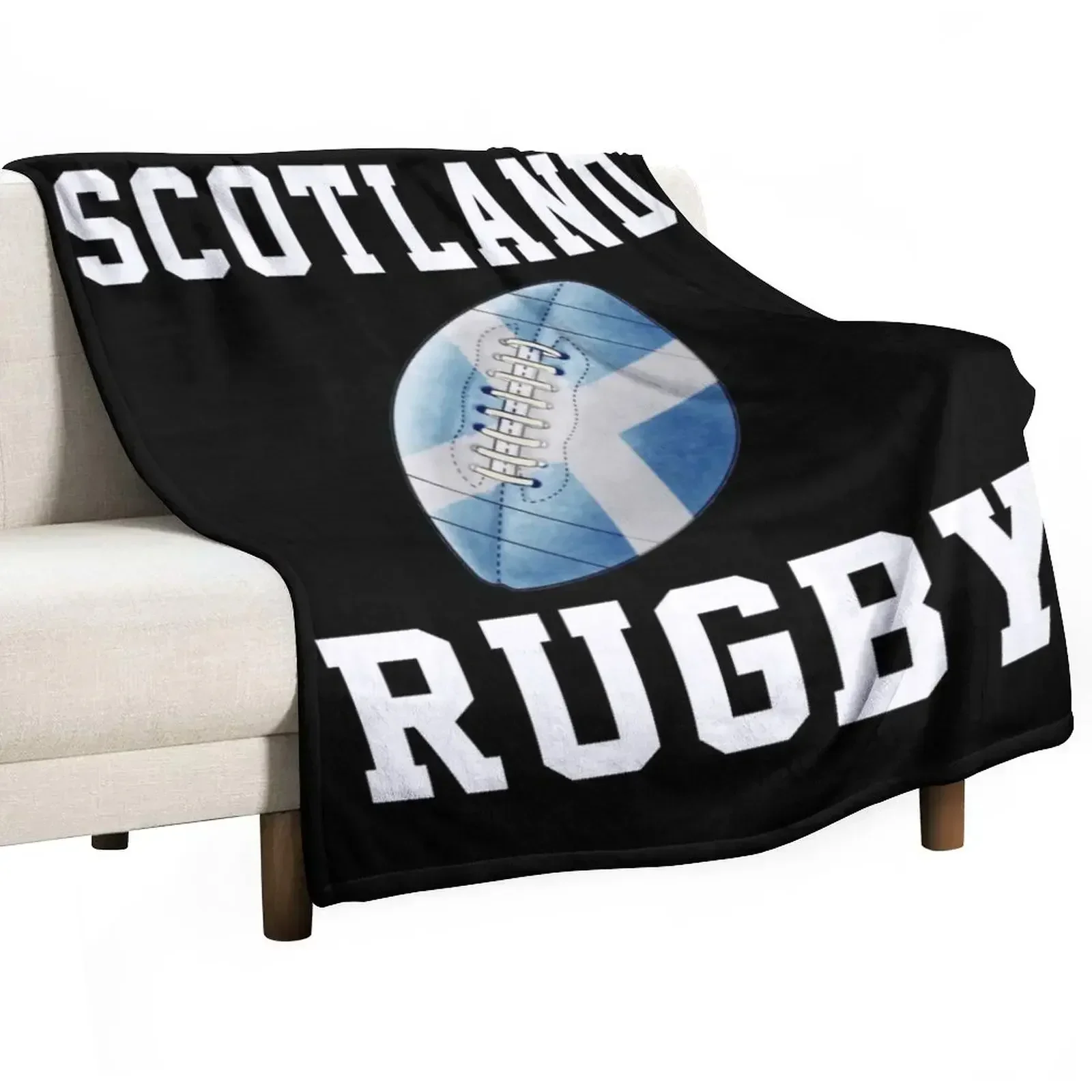 Scotland Rugby Throw Blanket Decorative Sofa Softest Blankets Sofas Of Decoration Nap Luxury Designer Hairys Blankets