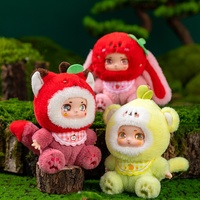 14cm lindo fruta cariño fiesta juguetes de peluche de vinilo juguetes de peluche populares fresa, manzana, pera niños regalos