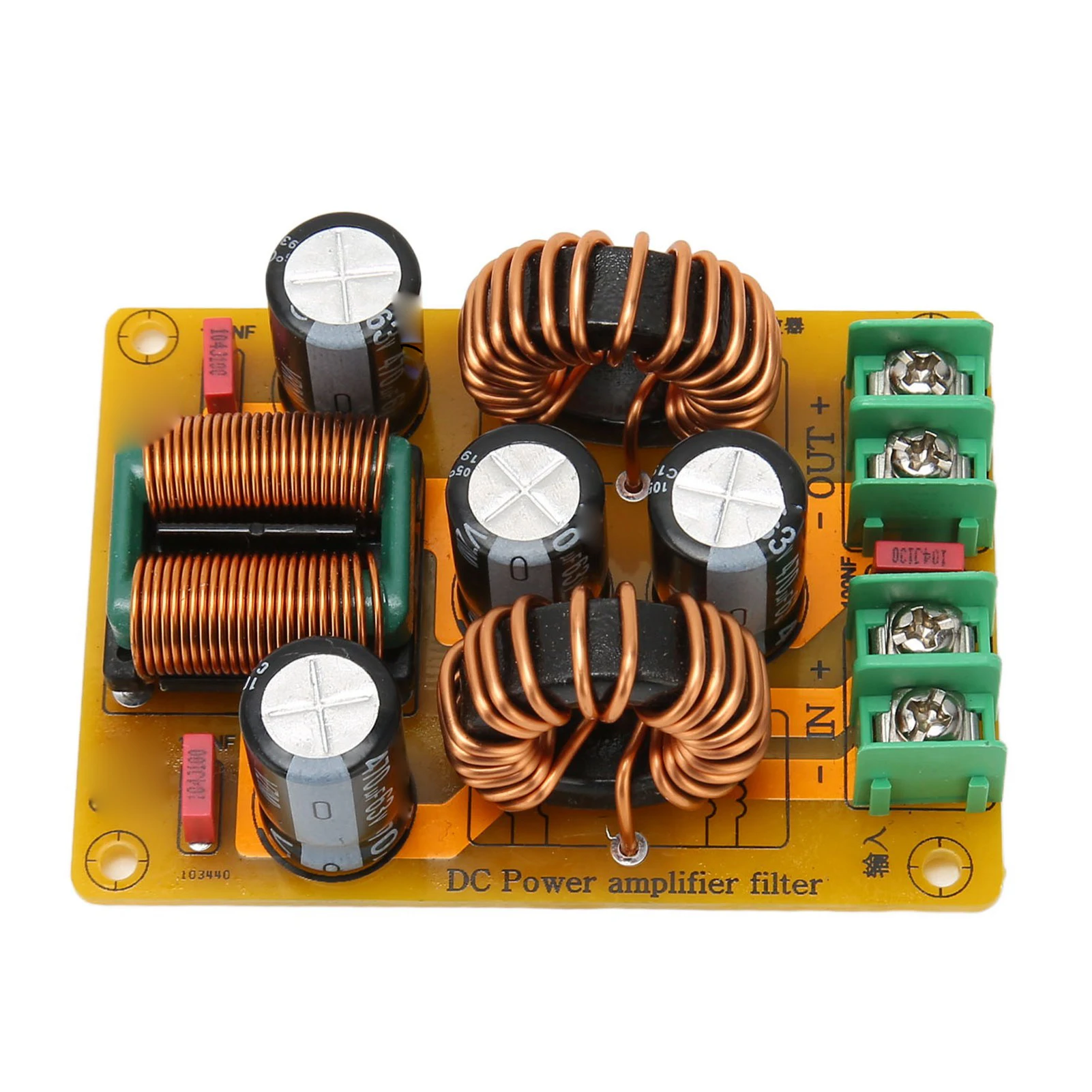 Voedingfilterplaat DC LC-filter EMI EMC Automotive Geluidsfilter Hoogfrequentfilter Voedingfilterafwerking Voltooide printplaat