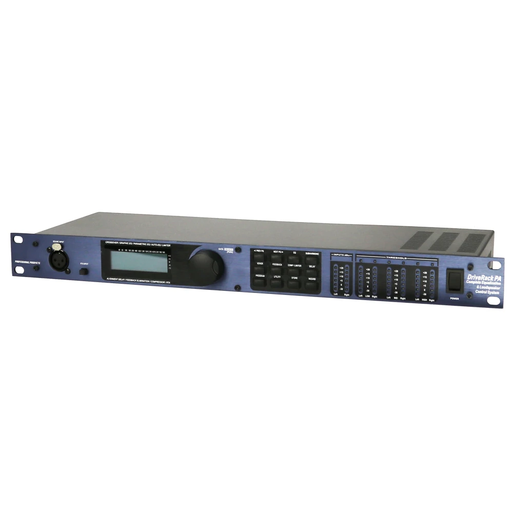 professional audio complete equalization loudspeaker control system processor DriveRack PA