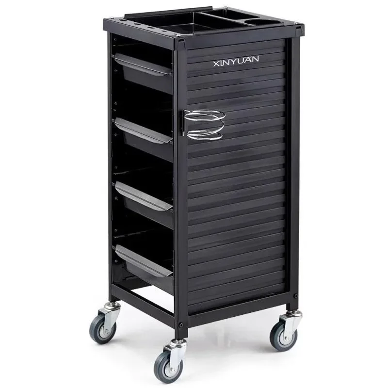 New hair cart hair salon tool cart baked oil hair tool cart multi-layer storage barber shop perm and dye trolley