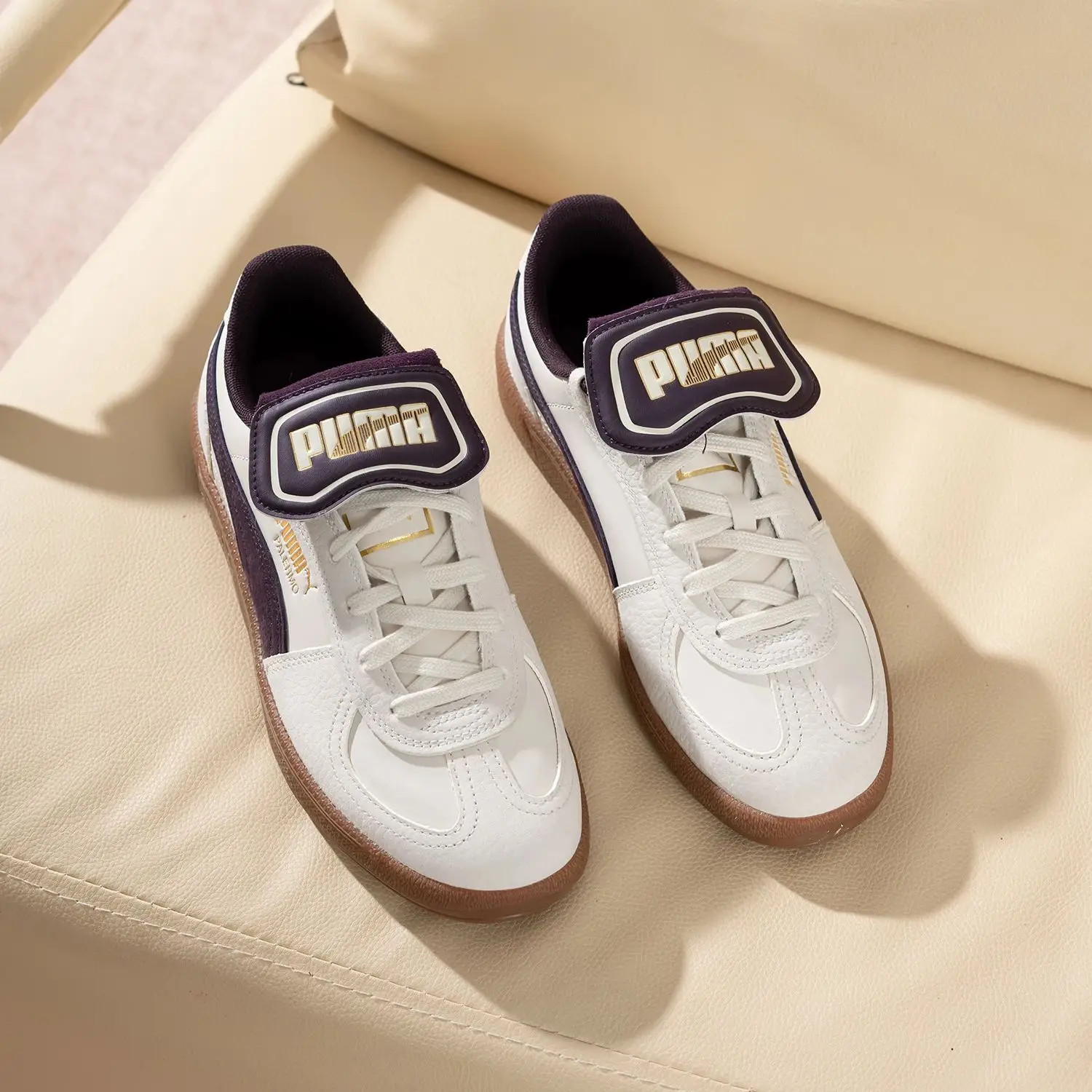 Le sneakers Puma Palermo Premium sono leggere, comode, traspiranti, scarpe casual alla moda per tutti i giorni per uomo e donna 401744-04