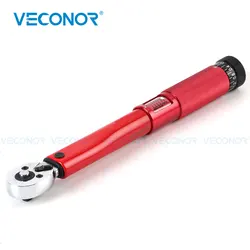 Preset Click Torque Wrench Spanner Tool 2-24N.m 1/4 Inch Drive High Accuracy with Quick Release Reversible Head