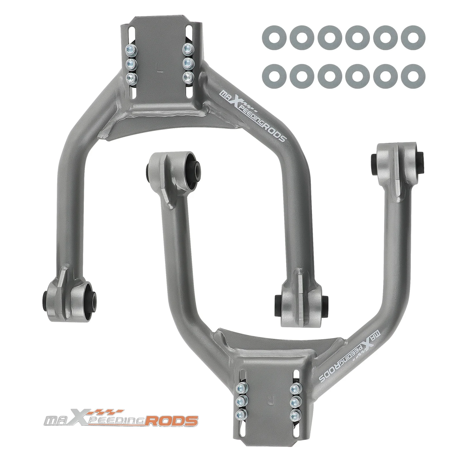 2x Adjustable Front Upper Camber Control Arms Kit For Dodge Challenger Charger Magnum RWD For Chrysler 300 2005-2023