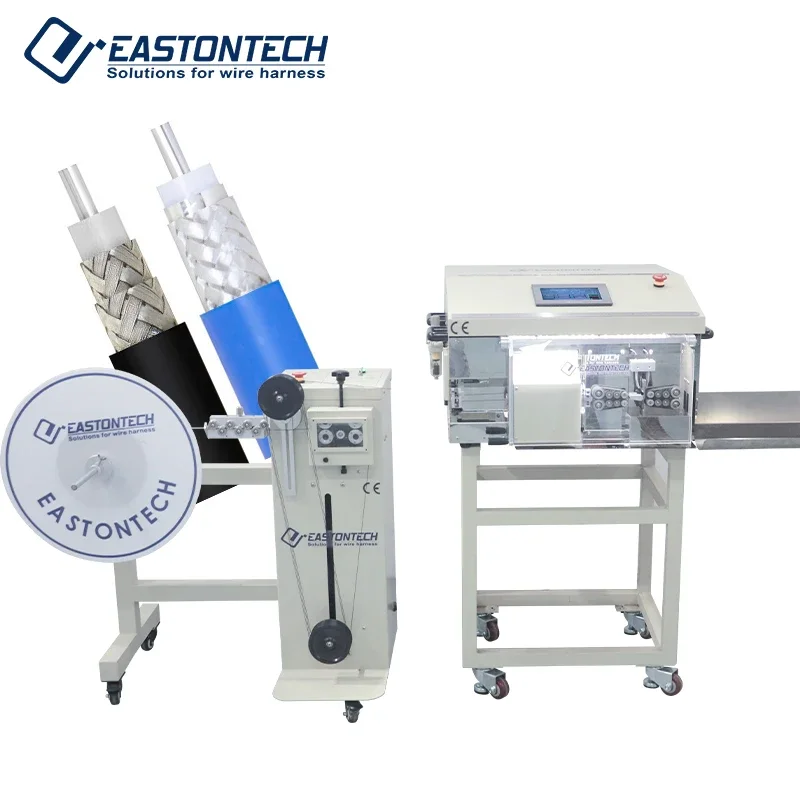 EW-06H-4 Fully Automatic Programmable Coaxial Cable Stripping Machine Professional Cable Manufacturing Equipment For Cut Strip
