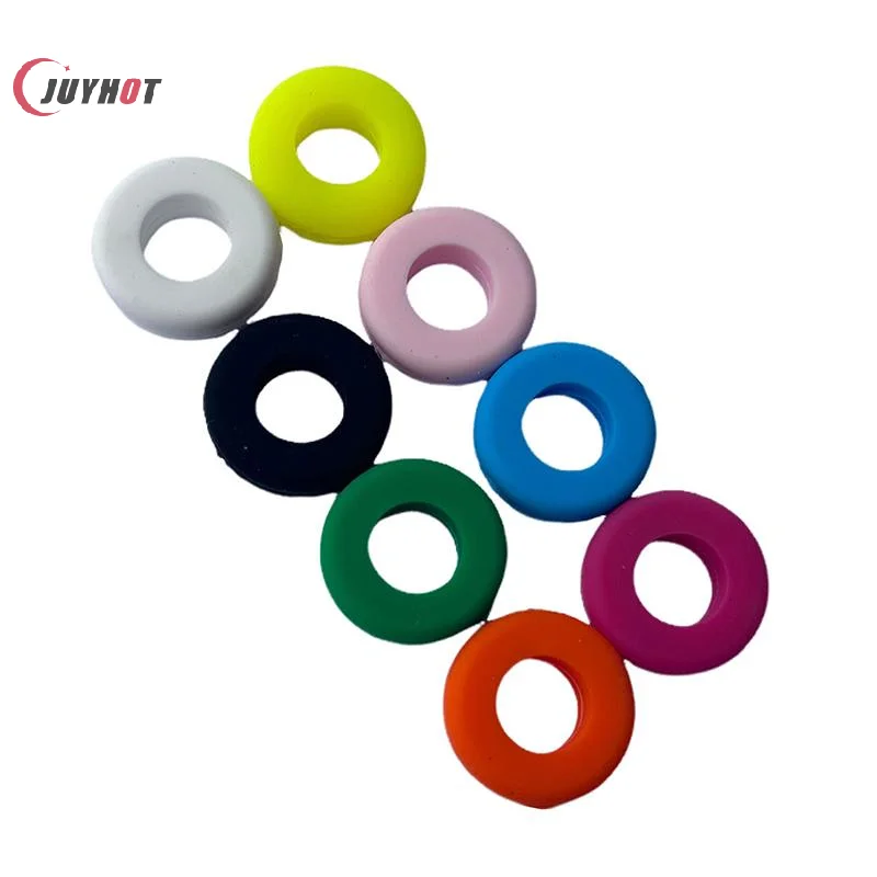 Tennis Racket Shock Absorber Anti Vibration 1/8PCS Non Slip Durable Dampener for Daily Tennis Practice Beginners