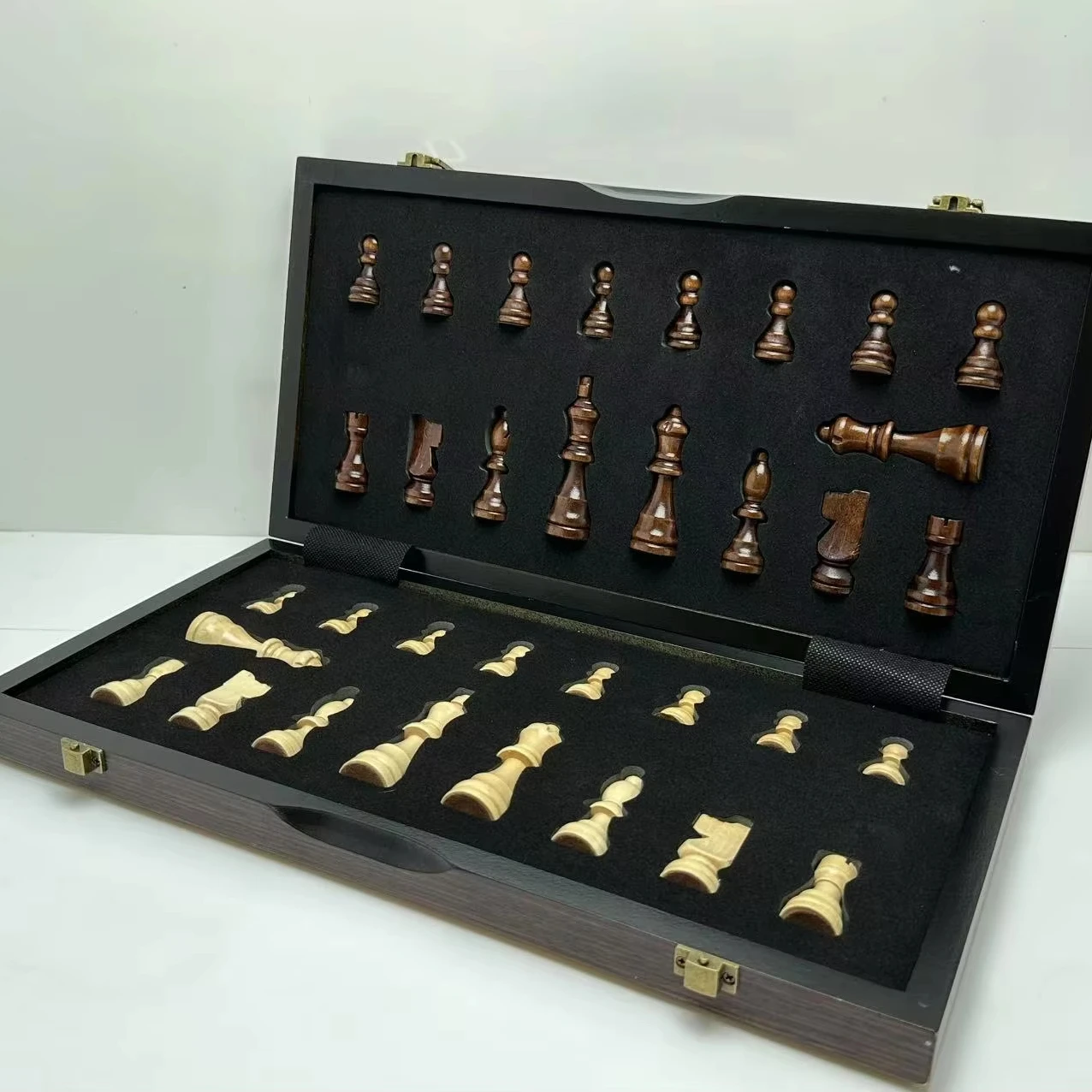 Handmade Solid Wood Chess Board Suitable for Adult Chess Games Chess