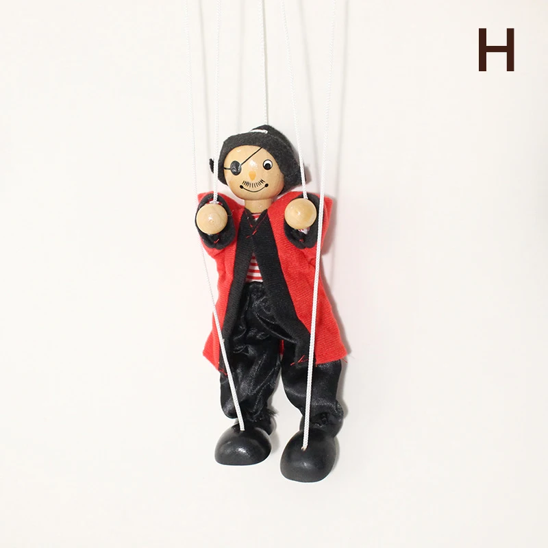 Colorful Wooden Pull String Clown Marionnette... Du 2,11 € | DHgate