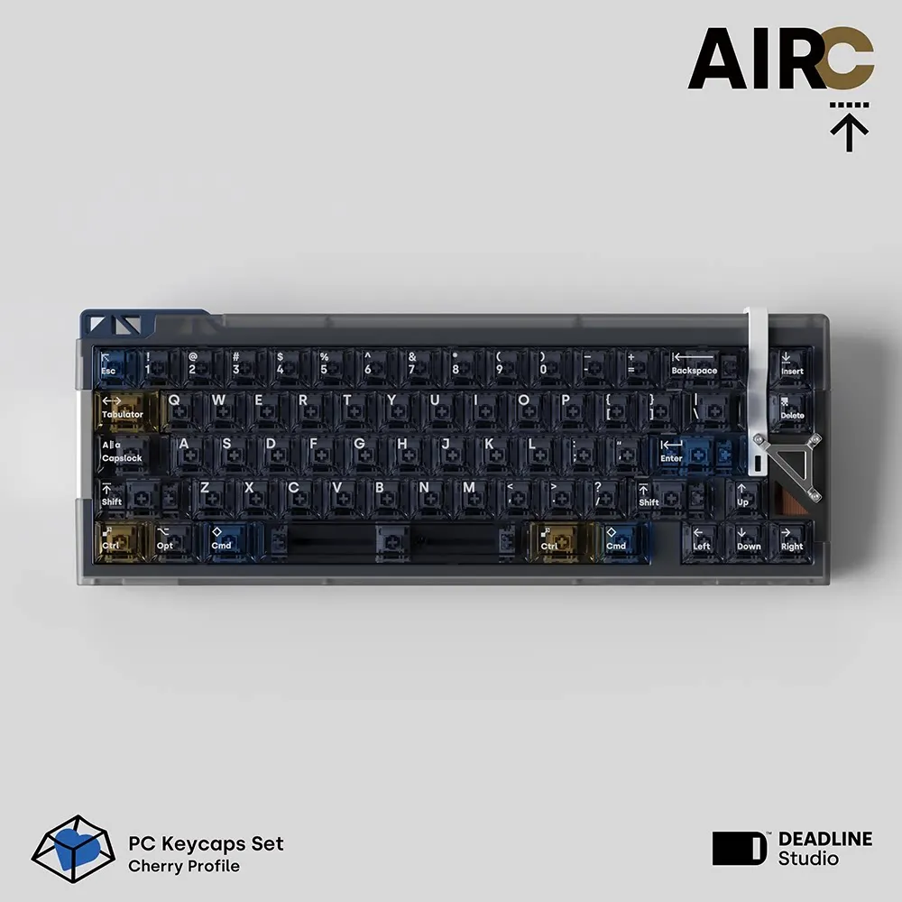 DEADLINEstudio AirC PC Keycaps Fog Permeable Keycap Original Factory Personalized Keyboard Keycaps Customized PC Gifts