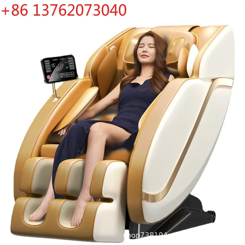 

Домашний умный массажный диван для всего тела, полностью автоматическое многофункциональное массажное кресло Deluxe с нулевой гравитацией