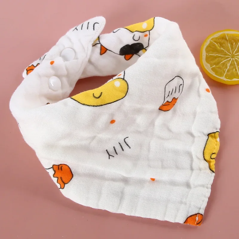 Baby Infant Muslin Cotton Bib Baby Bandana Bibs Triangle Scarf Feeding Saliva Towel Feeding Drool Bibs Burp Cloth Accessories