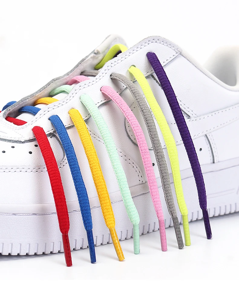 Ovale, halbkreisförmige Sport-Schnürsenkel, gewebte, runde Schnürsenkel, klassische, unisex Schnürsenkel als Ersatz für Sneaker und Freizeitstiefel. – Detail 14