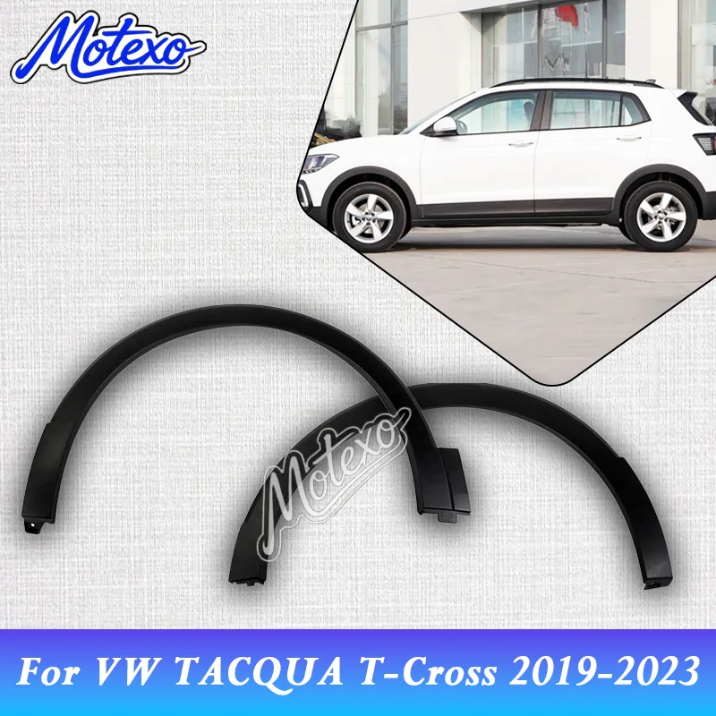Wheel Fender Wheel Arch Tire Trim Strip For VW TACQUA T-Cross 2019-2023  Front or Rear Wheel Arch Trim Fender