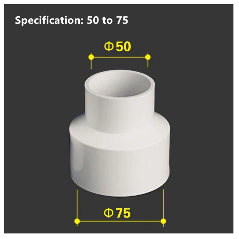 10pcs Reducing bundle connection for industrial cyclone dust collector 50/32 50/40 50/63 50/75