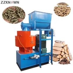 55-200KW Vertical Ring Die Sawdust Pellet Machine Wood Pellets Making Machine Price Wood Pellet Mill