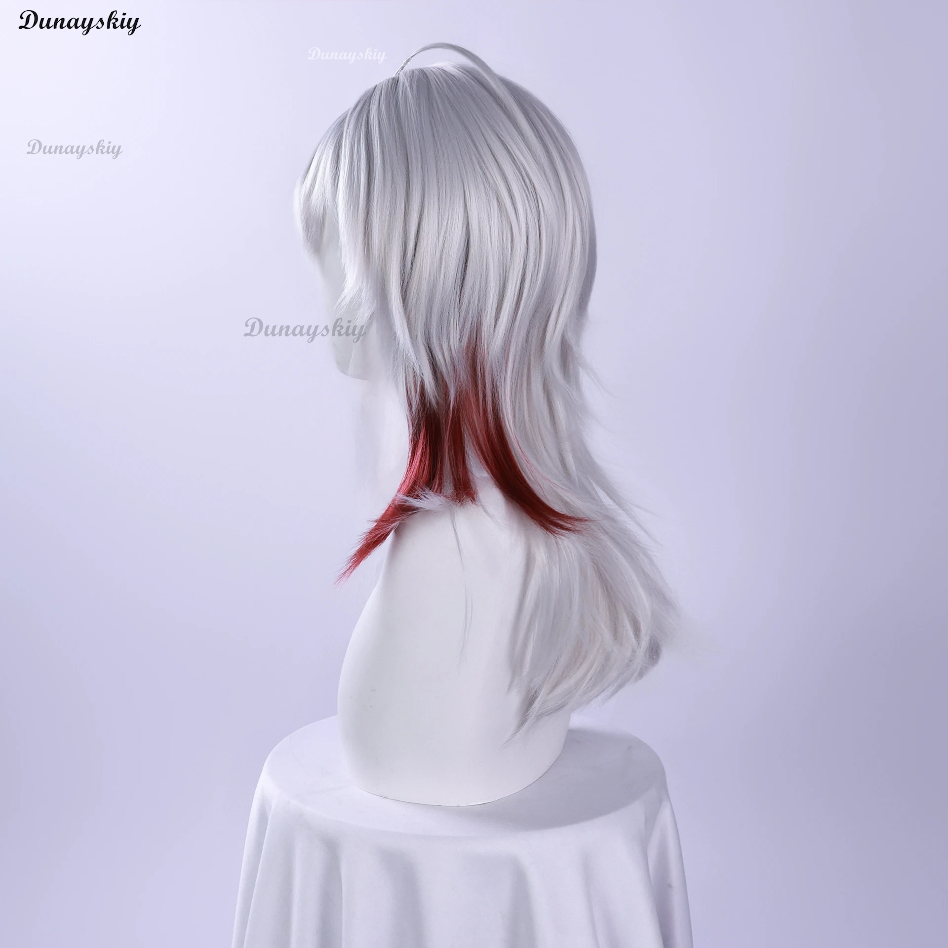 Wuthering Waves Zani شعر مستعار تأثيري شعر رمادي Montelli Family Averardo Bank Ragunna Rinascita لعبة حفلة الهالوين للنساء الفتيات