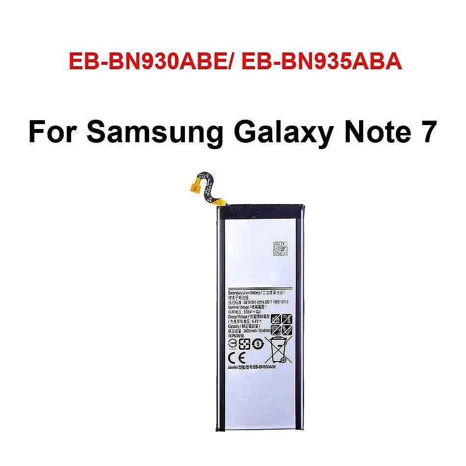 

Аккумулятор EB-BN930ABE/EB-BN935ABA для Samsung Galaxy Note 7.