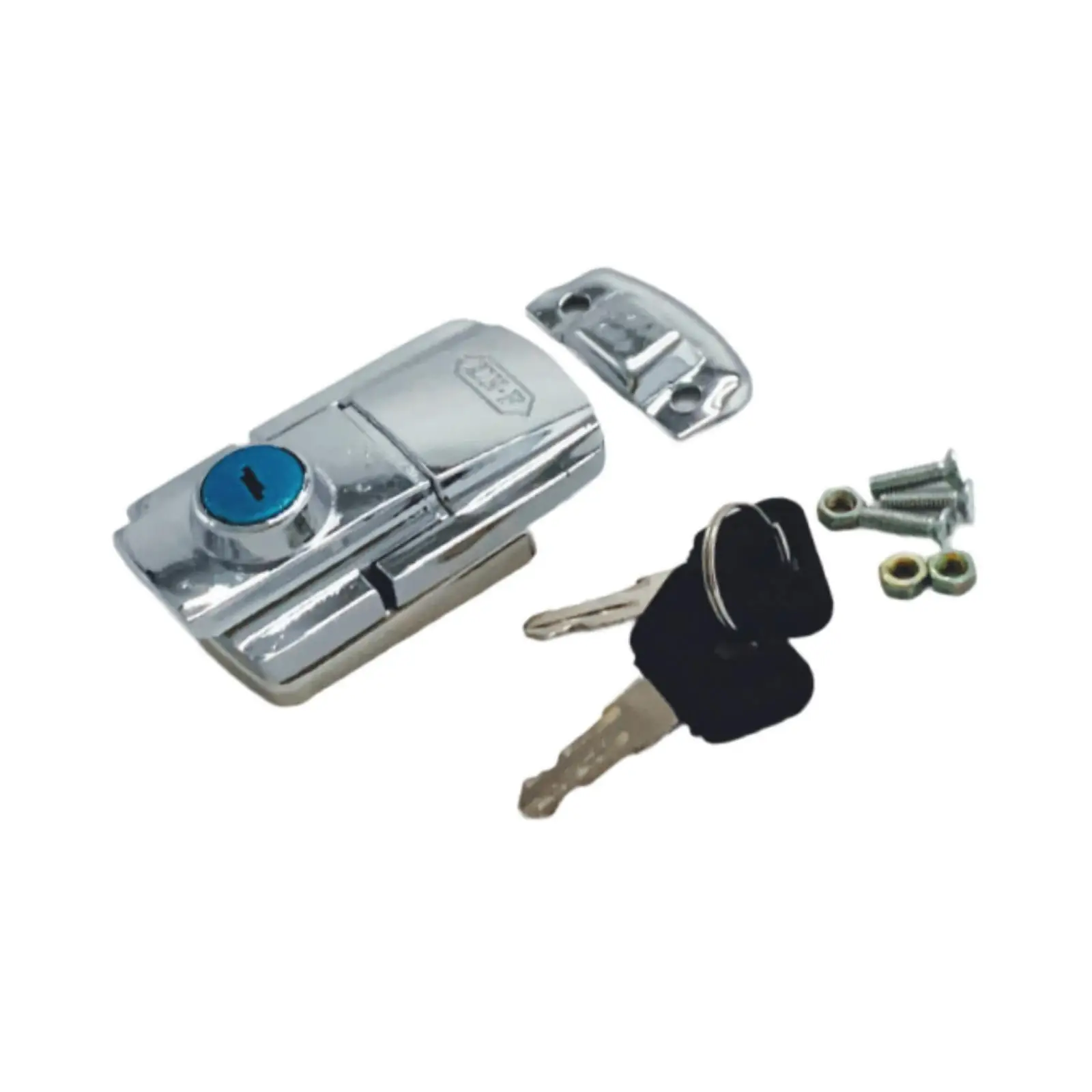 

Motorcycle Rear Trunk Lock Metal DIY Parts Tail Box Lock for Big