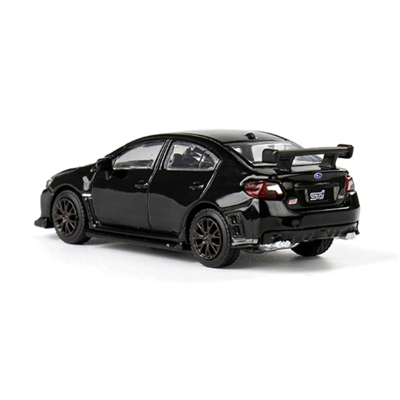 1/64 Subarus WRX STI S207 Alloy Sports Car Model Diecasts Simulation Metal Racing Car Model Miniature Scale Kids Gift Decoration